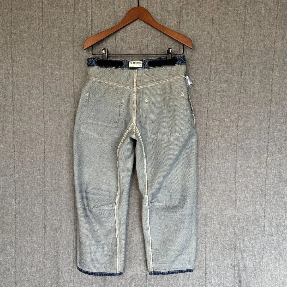 We The Free Blue Ankle & Cropped Jeans - Picture 8 of 16